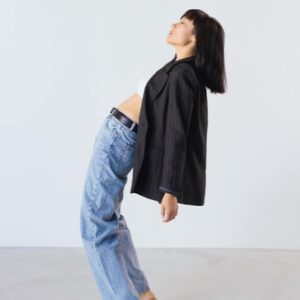 Ultra-Lightweight Black Jacket | 1.5kg | 10x8x3 cm | Simple Design