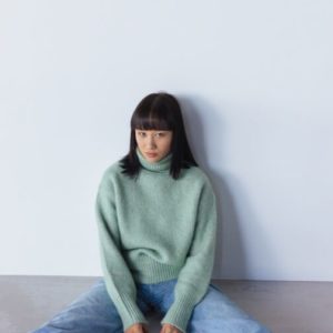 Cozy Beige & Green Sweater | Lightweight | Large, Medium, Small