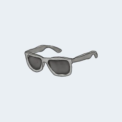 Classic Aviator Sunglasses - Polarized UV Protection, Black